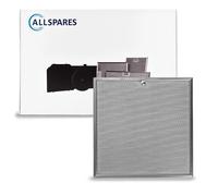 Filtro metálico AllSpares para campanas extractoras compatible con Miele 8259070