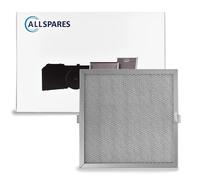 Filtro metálico AllSpares para campanas extractoras, compatible con Novy 563-801