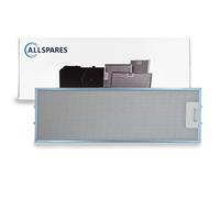 Filtro metálico AllSpares para campanas extractoras compatible con Whirlpool I.K