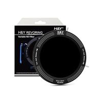 Filtro ND variable H&Y RevoRing, 3 en 1, VND3-ND1000, 1.5-10 paradas, para estudio y aire libre, 37-49mm, Plástico, Sin revestimiento