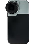 SYSTEM-S ND Vario Filtro 37 mm 2 a 4000 Densidad Neutra con Funda para iPhone 14 Pro MAX
