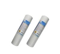 Filtro Osmosis Inversa, 2 uds. Filtro de agua de 10 pulgadas y 5 micras, purificador de agua, cartucho de filtro frontal for acuario for ósmosis inversa