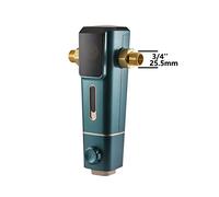 Filtro Osmosis Inversa, Purificador de prefiltro Filtro de agua de sedimento giratorio for toda la casa de prefiltro central Malla de acero inoxidable de retrolavado(DN20-01)