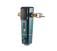 Filtro Osmosis Inversa, Purificador de prefiltro Filtro de agua de sedimento giratorio for toda la casa de prefiltro central Malla de acero inoxidable de retrolavado(DN15)
