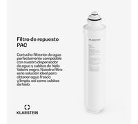 Filtro PAC Velaire | 3600 litros | Intervalo de cambio: cada 6 meses | Carcasa de plástico Klarstein