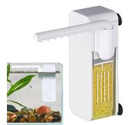 Filtro para acuario para peces | con cartucho de repuesto potente - Filtro sumergible de alto alcance para tortugas - para criadores de Betta y Tetra de agua y salada para casa y oficina