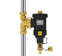 Filtro para agua de caldera, con rosca de tubo DN20 y DN32, montaje en pared para filtrado de lodos, separador de partículas y óxido, para limpieza de depósitos de cal y sedimentos para calefacción