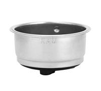 Filtro para Cafetera Accesorios para Máquina de café Espresso Ufesa de Acero Inoxidable Desmontable para Filtro de Cesta de Filtro de Oficina en Casa (Doble)