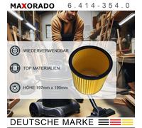 Filtro para Cartuchos Plegable Kärcher 2001 2201 3011 6.414.354.0 NT 301 DEWALT
