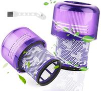 Filtro para Dyson V11,2 Pack Reemplazo para vacío inalámbrico V11, Filtros para Dyson V11 SV14 V15 SV22 Cyclone Animal Absolute , Reemplazar # DY-970013-02