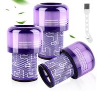 Filtro para Dyson V12, 3 Piezas Filtro para Dyson V12 Detect Slim Absolute Extra Total Clean Motorhead Complete Clean Aspiradora, Replacement Part # 971517-01