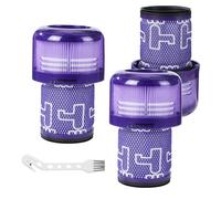 Filtro para Dyson V12, 3 Piezas Filtro para Dyson V12 para aspiradora V12 Absolute, Lavable con agua,Replacement Part # 971517-01