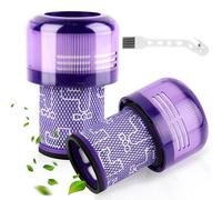 Filtro para Dyson V12 Absolute Total Clean/Extra/Fluffy, 2 Piezas de Repuesto para Aspiradora, Pieza de Reemplazo # 971517-01