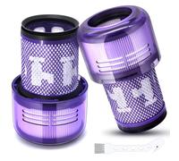 Filtro para Dyson V12, KNOWOM 2 Piezas de repuesto para aspiradora Hepa para Filtro Dyson V12 Detect Slim Absolute Extra Total Clean Motorhead Complete Clean Aspiradora, Replacement Part# 971517-01