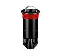 Filtro para Fregadero para acero Inoxidable con Cesta Extraíble - Tapón de Desagüe Estándar Antiobstrucción para Bañera y Cocina - Captura Pelos y Residuos - 8.3cm(Black)