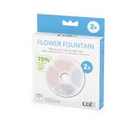 Filtro para fuente Catit Triple Acción Flower | 75 % plástico | 6 filtros