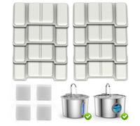 Filtro para Fuente de Agua para Gatos - Recambio con 4 Esponjas - Recambio De Filtro De Agua para Gatos | para Mantenimiento Diario En Hogar Y Departamento