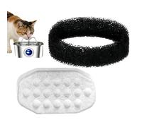 Filtro para Fuente De Agua para Gatos, Sustitucion De Filtracion Estable Y Silenciosa, Recambio De Filtro para Fuente De Mascotas, para Fuentes De Bebederos En Interiores O Exteriores Y