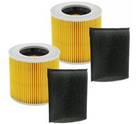 Filtro Para Karcher A1000 A2000 D27900 K1000 Nt27/1 Nt48/1 Vacío Cartucho X 4