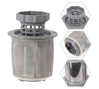 Filtro para lavavajillas, compatible con Bosch para NEFF para Siemens 427903 170740 SGS, SGV SRS, pieza de repuesto de malla de polipropileno gris