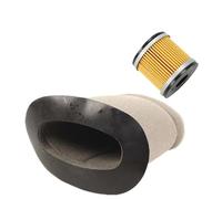 Filtro para Moto Filtro de Aire de Motocicleta, Esponja, Filtro de Aceite, Compatible con Benelli LEONCINO250 TNT250, Limpiador de admisión, Piezas de Mantenimiento Filtro de Repuesto(AB)