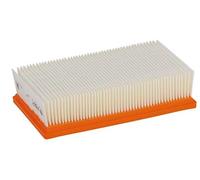 Filtro Plegado Para Aspiradora, Poliéster (PES), Naranja/Blanco Bosch 2