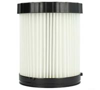 Filtro plisado de repuesto para Bosch 0 601 9C6 302, 3 601 JC6 300, 0 601 9C6 300, GAS 18V 10 L, filtración HEPA eficiente para aspiradoras (2 piezas)