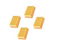 Filtro plisado plano aspiradoras compatible con Kärcher MV4, MV5, MV6, WD4, WD5 y WD6. Pieza de accesorios 2.863-005.0 (4 unidades).