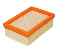 Filtro Plisado Plano Compatible Con Kärcher 2.863-005.0 Para Wd 4/5/6, Kwd 4/5/6, Knt 4, Mv 4/5/6