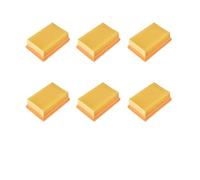 Filtro Plisado Plano Compatible Con Kärcher MV4, MV5, MV6, WD4, WD5 Y WD6, Aspiradoras Multiusos For El Hogar Y El Jardín. Accesorios: Pieza 2.863-005.0.(6pcs)