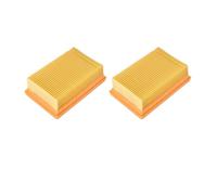 Filtro Plisado Plano Compatible Con Kärcher MV4, MV5, MV6, WD4, WD5 Y WD6, Aspiradoras Multiusos For El Hogar Y El Jardín. Accesorios: Pieza 2.863-005.0.(2pcs)