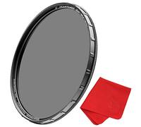 Filtro polarizador circular CPL de 60 mm X2 para lentes de cámara - Filtro polarizador de vidrio óptico AGC con paño de lente - MRC8 - Recubrimientos Nanotec - Sellado por Breakthrough Photography