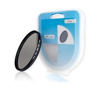 Filtro polarizador CPL, Ø 77 mm, Minimiza Reflejos de luz, Mejora claridad óptica y fidelidad del Color, Filtros polarizadores Circulares con Montura de Aluminio, Protector del Objetivo de la cámara