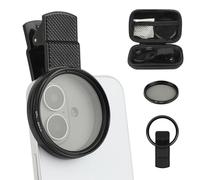 Filtro polarizador para cámara de teléfono móvil, filtro CPL de 52 mm, lente de cámara polarizada portátil para iPhone, Samsung, smartphones Android
