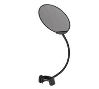 Filtro Pop de Micrófono Plegable, Pantalla de Viento de Doble Capa con Brazo Estabilizador de Clip de Cuello de Cisne de 360° PS 6, Material de Aleación de Aluminio