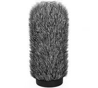 Filtro pop de parabrisas for micrófono mano espuma | Paquete de 6 negros for uso en interiores y exteriores: reducción de ruido del viento de espuma(NTG3 Mic Cover)