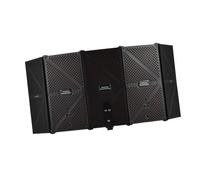 Filtro Pop para Micrófono, Pantalla de Viento para Micrófono, Cubierta Plegable Insonorizada para Exteriores, Paneles Acústicos de Cinco Puertas para Grabar y Cantar Al Aire