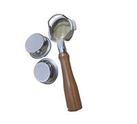 Filtro Portafiltro E61 Sin Fondo Hueco De 58 Mm Con Cesta De 9 G, 18 G Y 22 G, Compatible Con Cafeteras EXPOBAR/ROCKET/FAEMA/ECM/ROYAL/WEGA.(2 Box)