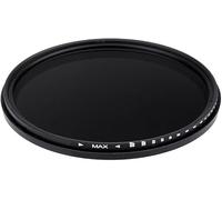 Filtro premium de densidad neutra variable (ND2-ND1000) compatible con Sony Alpha DSLR-A100 (67 mm)