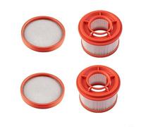 Filtro previo y posterior lavable para Xiaomi para Mijia G9 para aspiradora G10 Juego de accesorios de plástico ABS con filtro silencioso para un aire interior limpio fácil mantenimiento reutilizable