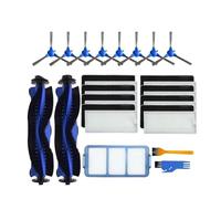 Filtro Primario Con Cepillo Lateral Giratorio, Compatible Con Aspiradoras Robot Anker Eufy RoboVac, 11S Plus, 15C, 25C, 30C, 35C, 12 Y 15T.(Set c)