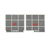 Filtro Purificador, Compatible Con Samsung, Filtro De Aire Acondicionado, Redes A Prueba De Polvo De 30X28CM En Los Lados Izquierdo Y Derecho, Diseño De Baja Resistencia