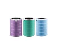 Filtro purificador de aire HEPA, compatible con Xiaomi Air Purifier 3H, filtro 2S(Grey Double Barrel)