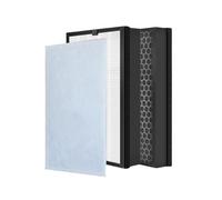 Filtro Purificador De Aire: Reemplazo De Filtro Compuesto De Carbón Activado H13 2 En 1, Compatible Con DeLonghi, For Purificador De Aire AC75 (383 X 299 X 17 Mm)