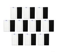 Filtro Recambio para Robot para xiaomi para mijia para e5 C108(10PCS) | Captura para polvo, y caspa, mejora calidad aire, material PP no tejido, compatible para modelo E5