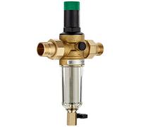 FILTRO REDUCTOR CON LAVADO MANUAL Y VASO TRANSPARENTE - 1" - TMAX 40ºC - PE 16 BAR - PS 1,5….6 BAR - MALLA 100 MICRAS - FK06-1AA