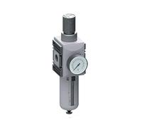 Filtro-regulador G1'' 13000l/min 0.1-2.0bar/1-29psi Semi-Auto Policarbonato Futura 4