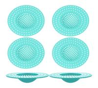 Filtro Scolapiatti per Lavello | Set 6 Pezzi Filtro Antintasamento per Alimenti - di Scarico per Lavello da Cucina - per Scarti Bucce Detriti Rifiuti di Cottura Camper CASA