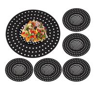 Filtro Scolapiatti per Lavello | Set 6 Pezzi Filtro Antintasamento per Alimenti - Fil TRO di Scarico per Lavello da Cucina - per Scarti Bucce Detriti Rifiuti di Cottura Camper Casa