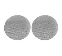 Filtro secundario de distribución de agua para máquina espresso, paquete de 2 unidades de malla fina de acero inoxidable de 51/53/58 mm para una extracción uniforme y un mejor control de flujo en el